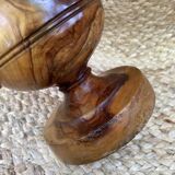 Vase en bois d’olivier
