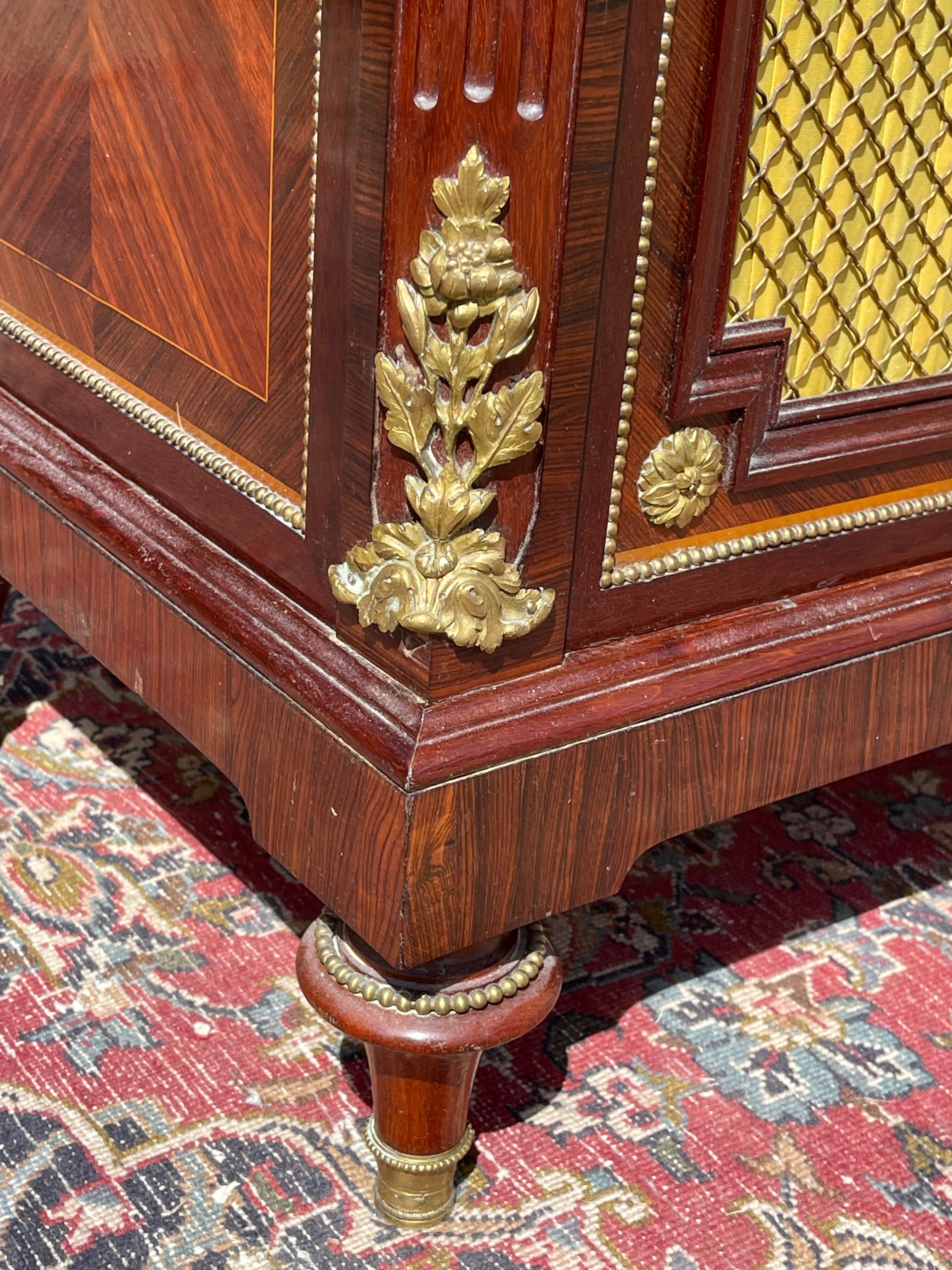 Bibliothèque aux Papillons Style Louis XVI - Napoléon III