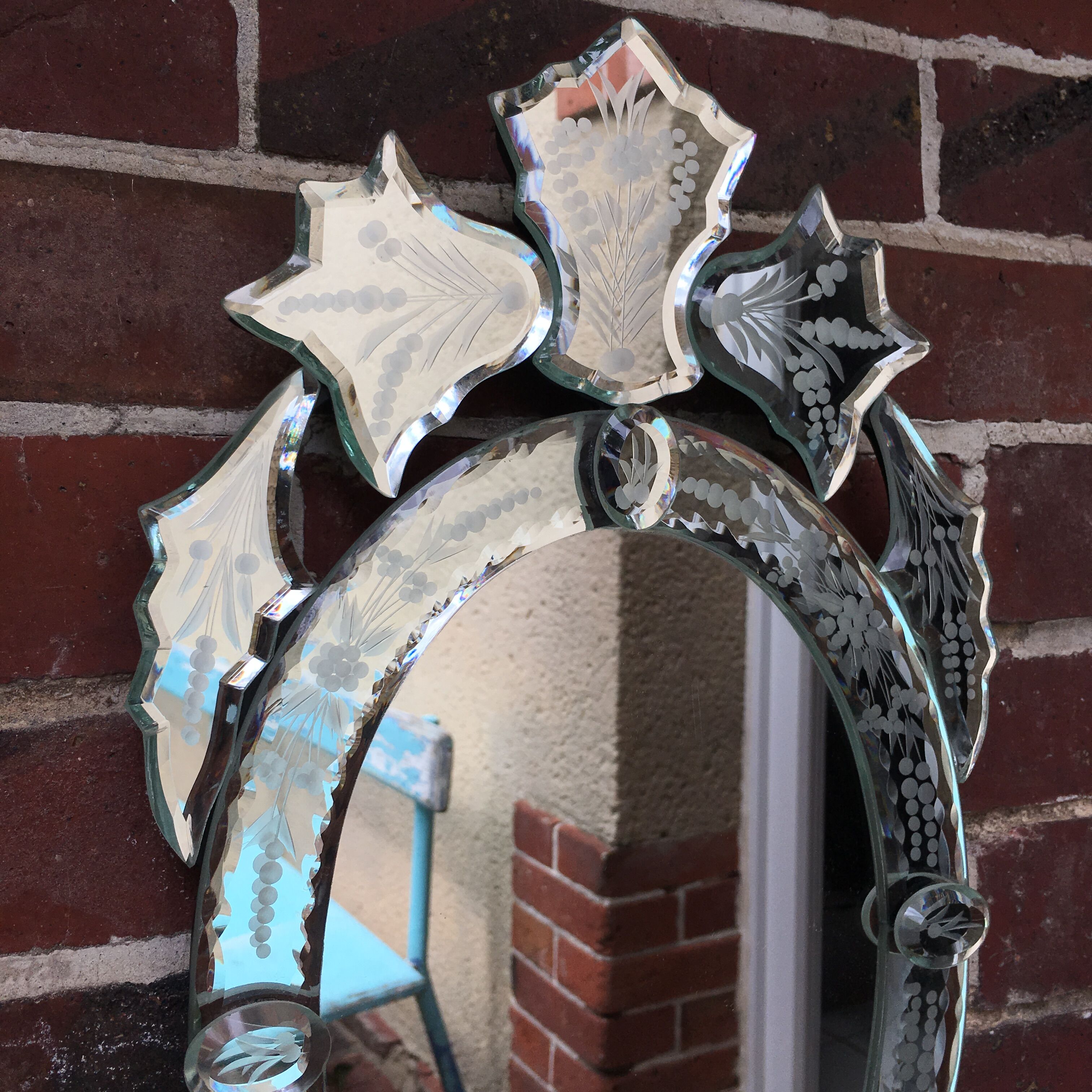 Venetian mirror 41x24cm