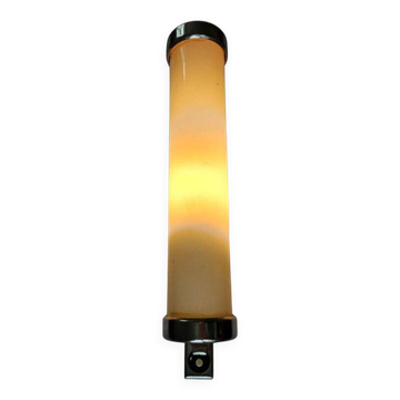 Rare chrome design Bauhaus, Art Deco, functionalism wall lamp, 1930s