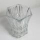 Exagon space age vase 1960 molded glass