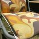 Folding camping chair, 70s garden armchair