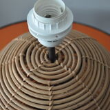 Rattan ball lamp foot