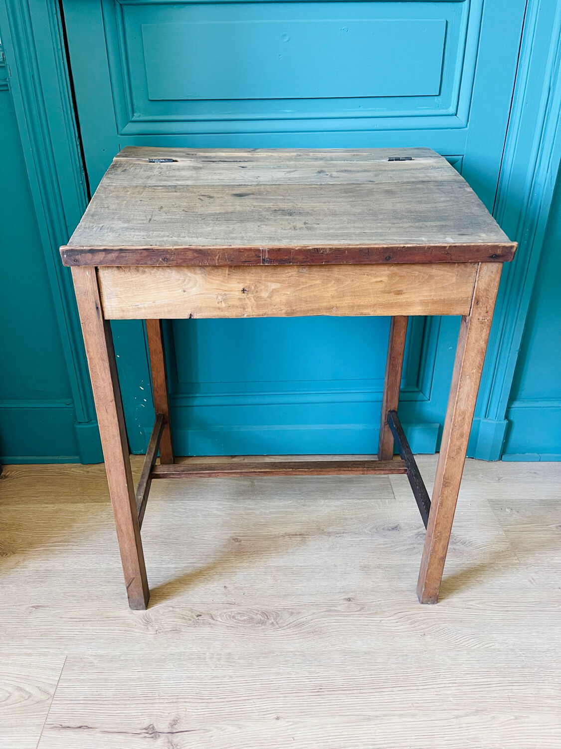 Old schoolmaster's desk