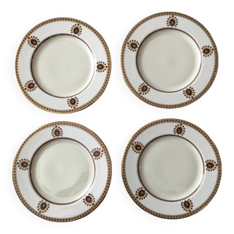 4 new Lenox dessert/salad plates - white