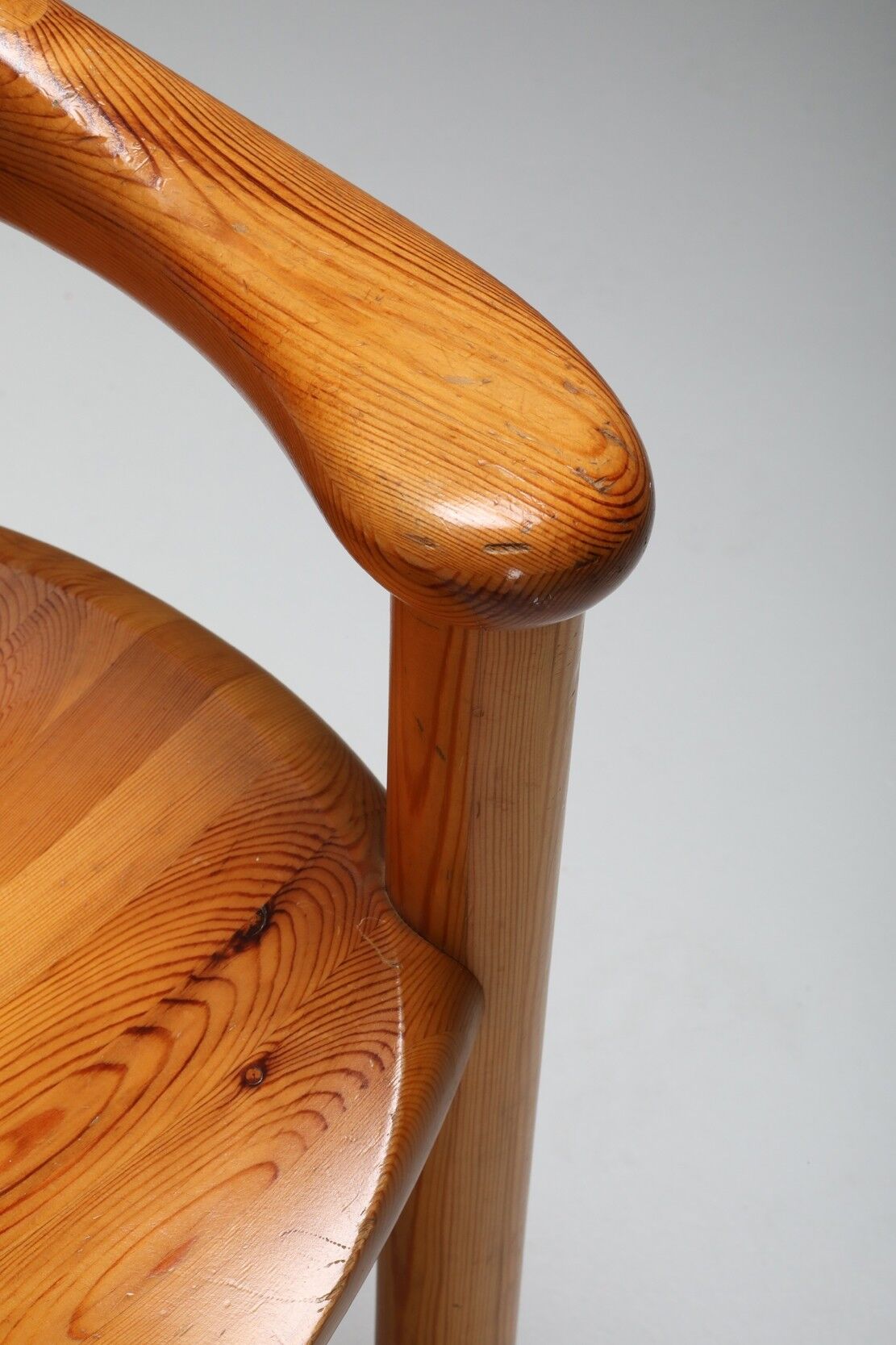 Rainer Daumiller pine chairs 1970