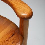 Rainer Daumiller pine chairs 1970