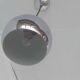 Paire de suspension boules chromées années 70/80.