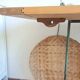 Wood and metal desk circa the 1950s.