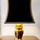 Vintage uilenlamp Deknudt (belgië), L&L WMC – Loevsky & Loevsky, gesigneerd
