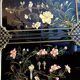 Chinese secretarial cabinet lacquered black Asian