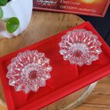 Two Cheverny candle holders by Cristal d’Arques