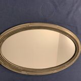 Miroir ovale ancien