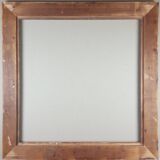 Old frame format 55 / 56 cm x 54 / 55 cm golden table painting gilding
