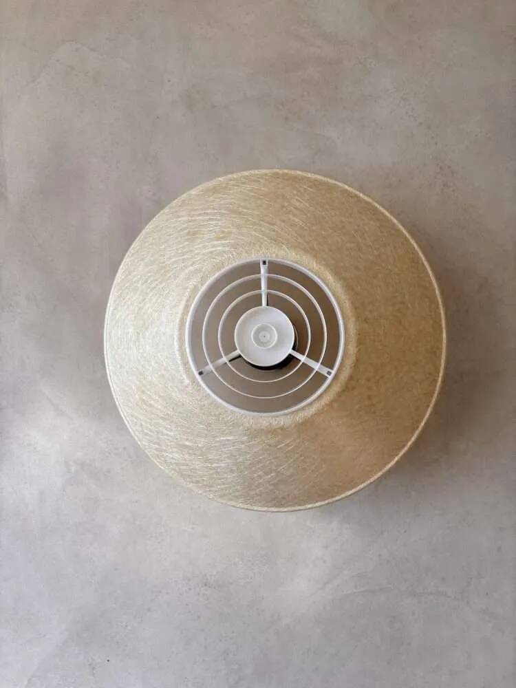 Louis Kalff ceiling light Philips from the 1950s in fibreglass.