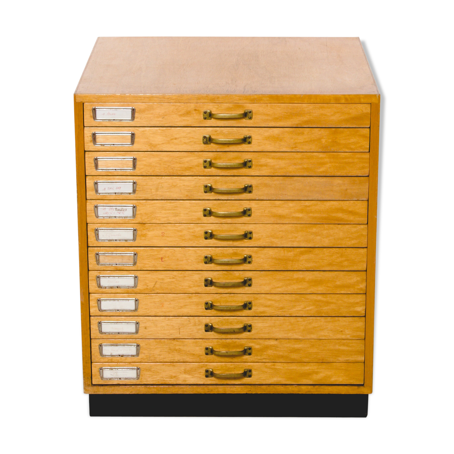 chest of drawers from eyeglasses shop, Germany, vintage, around 1960
