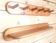 Set of 1 coat hook and 1 wall shelf in Pine from the 1970s.