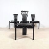 Set of 4 “Totem” chairs by Torstein Nielsen