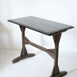 Wooden bistro table