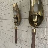 Tea shovel wall lights