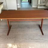 Table basse en teck de Karl-Erik Ekselius - Suède années 60