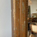 Old foot mirror gilded