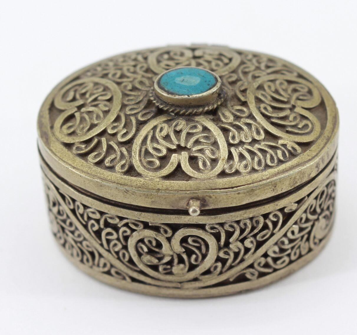 Ethnic filigree jewelry box