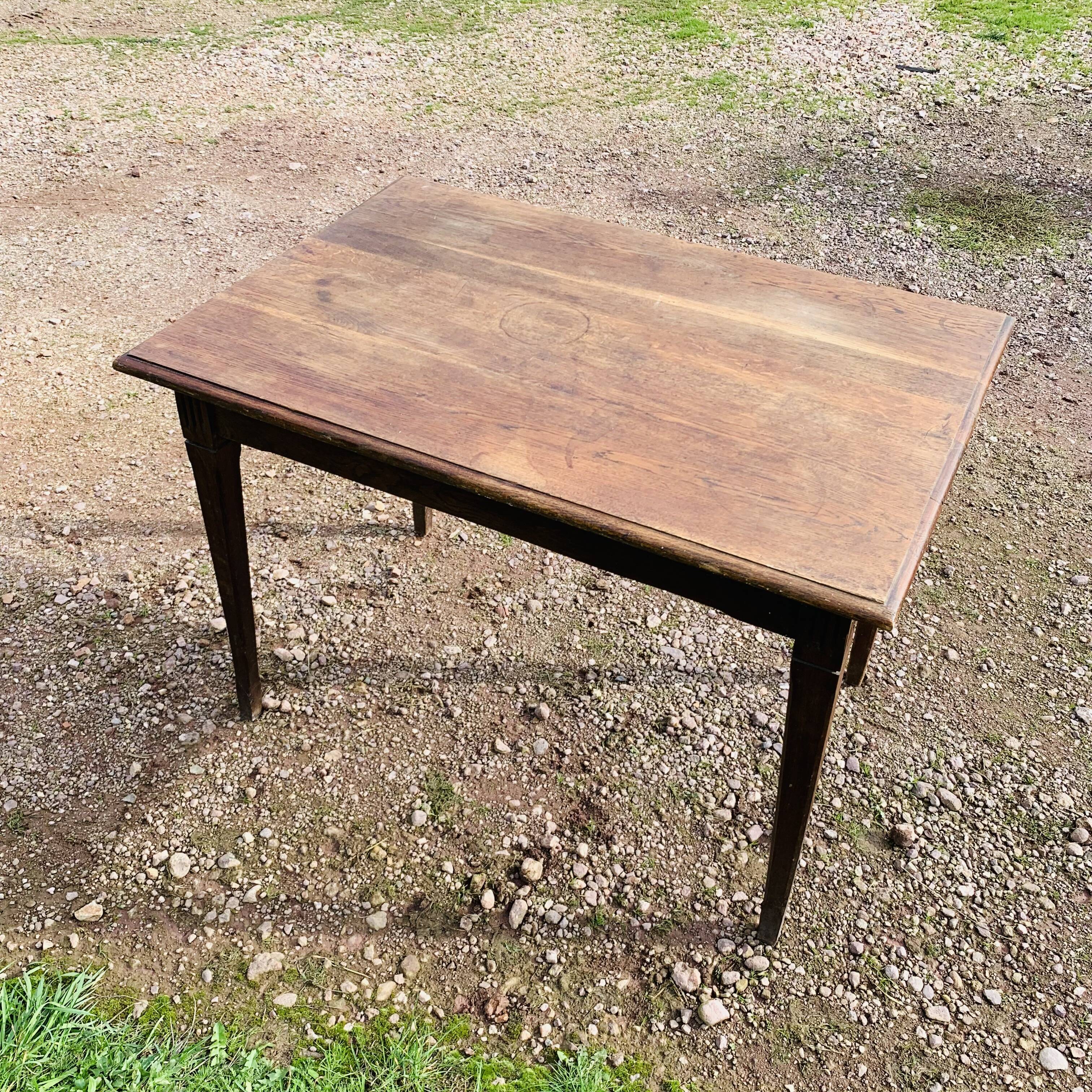 Oak table