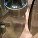 Mid century Italian pendant lamp with 9 faceted glass panels