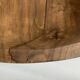 Vide poche forme libre mid century XXL en bois d'olivier