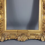 Frame carved wood, key 18th century 63x41 Leaf 47x27cm Bel state SB150