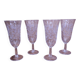 4 Enghien champagne coupes from the 1960s