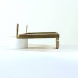Unique Wall Shelf With Ceramic Tiles By Ditta Abrhamova, Czechoslovakia 196