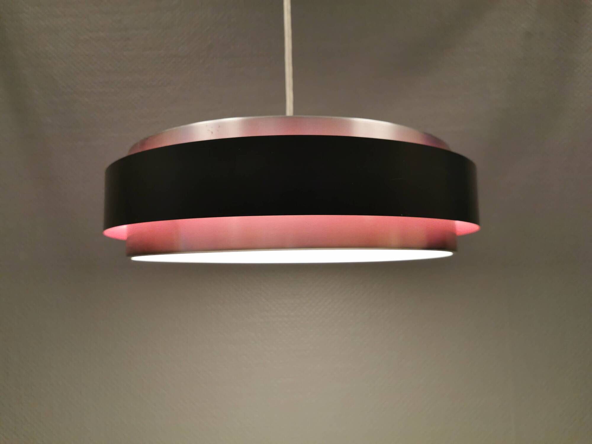 Danish design hanging lamp by Jo Hammerborg, produced by Fog&Mørup, model Sera from 1968.