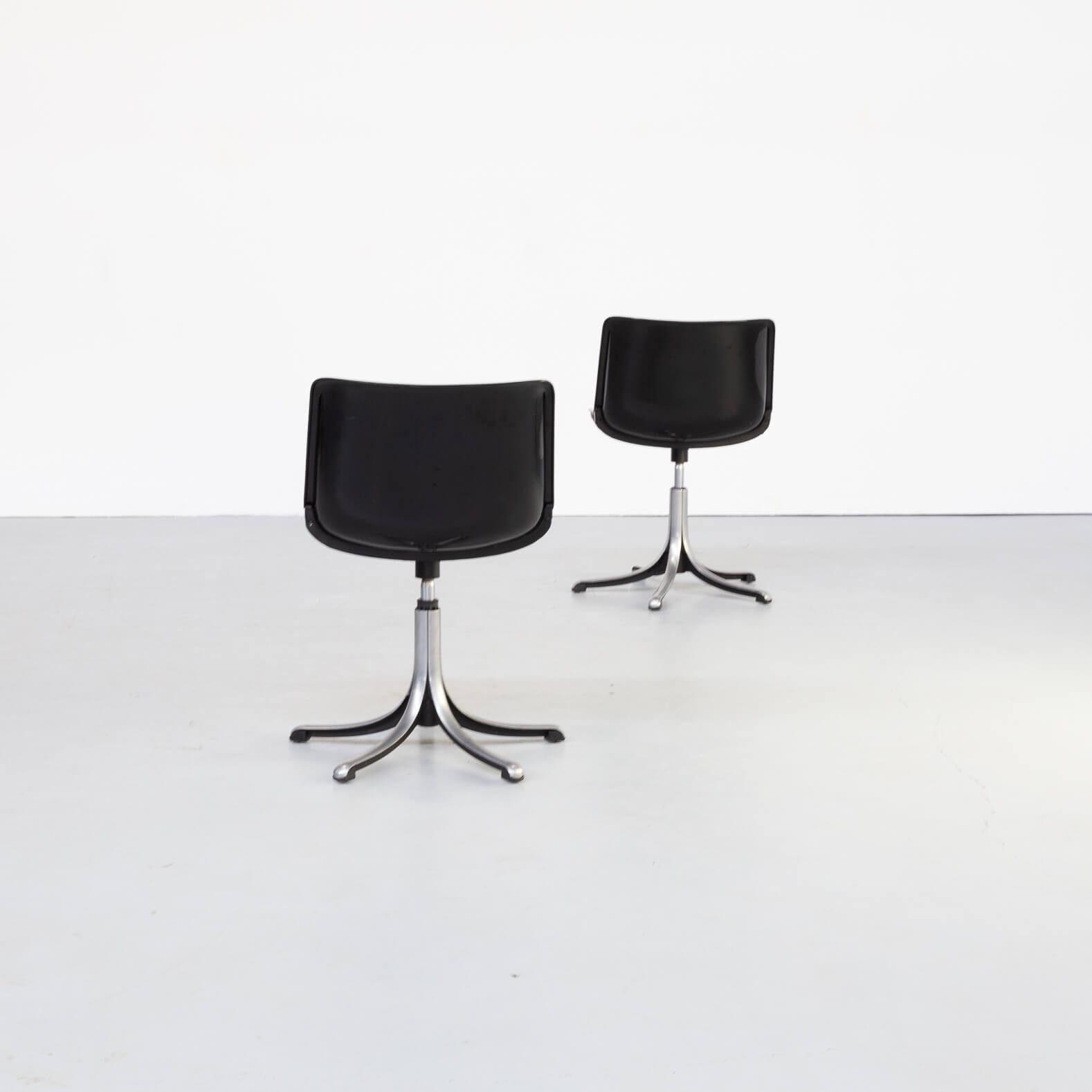 Chaise de bureau Osvaldo Borsani 'modus' des années 70 pour Tecno