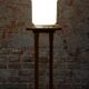 Mid-Century Table Lamp in Lacquered Metal and Opal Glass, Czech, 1960s