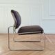 Fauteuil/ Chauffeuse vintage rénovée, années 70