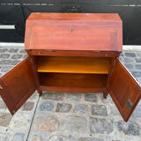 Regency style donkey's back secretary