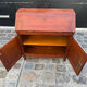 Regency style donkey's back secretary
