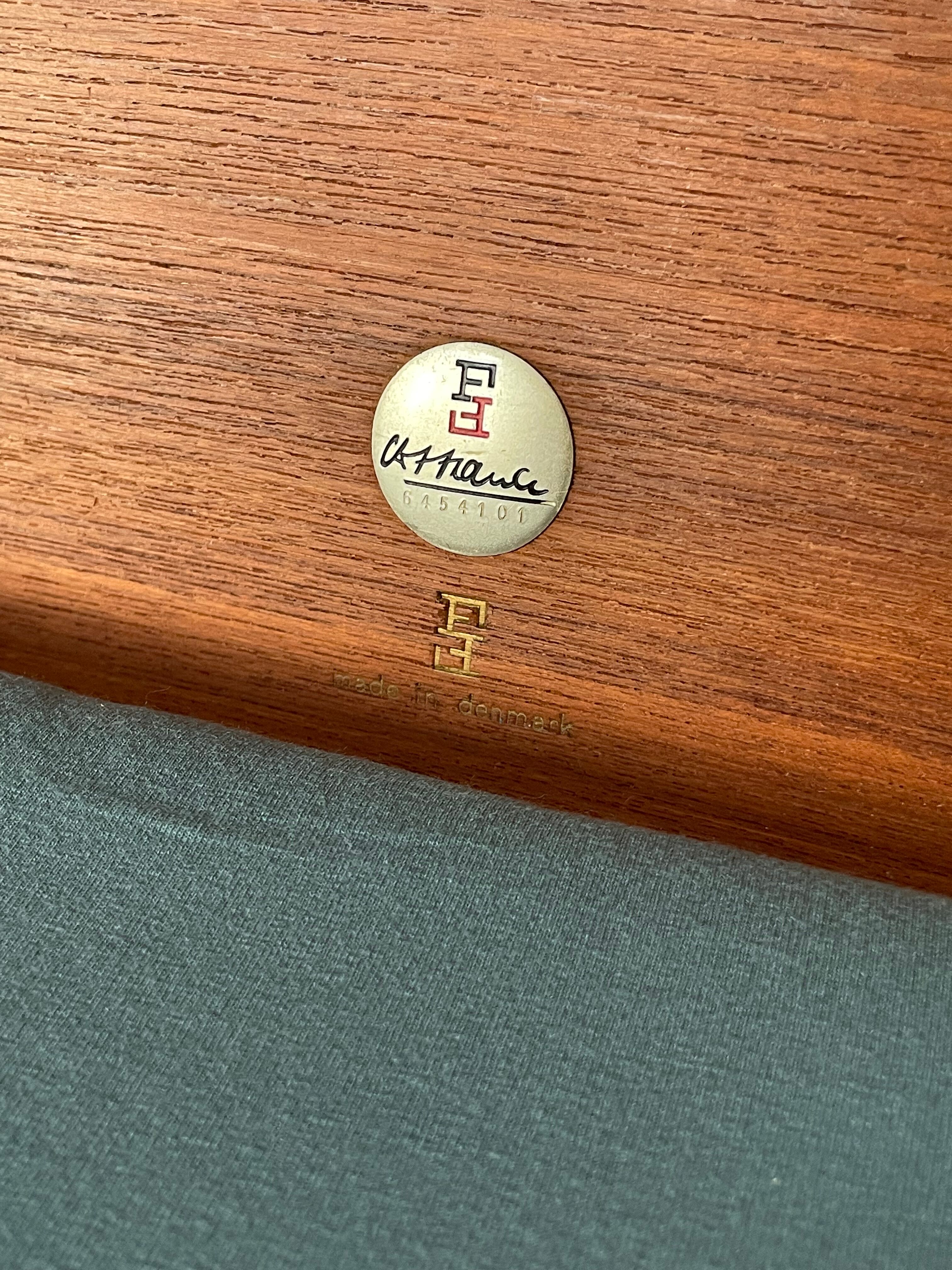 Teak rocking chair by Ole Wanscher, Denmark, 1960s