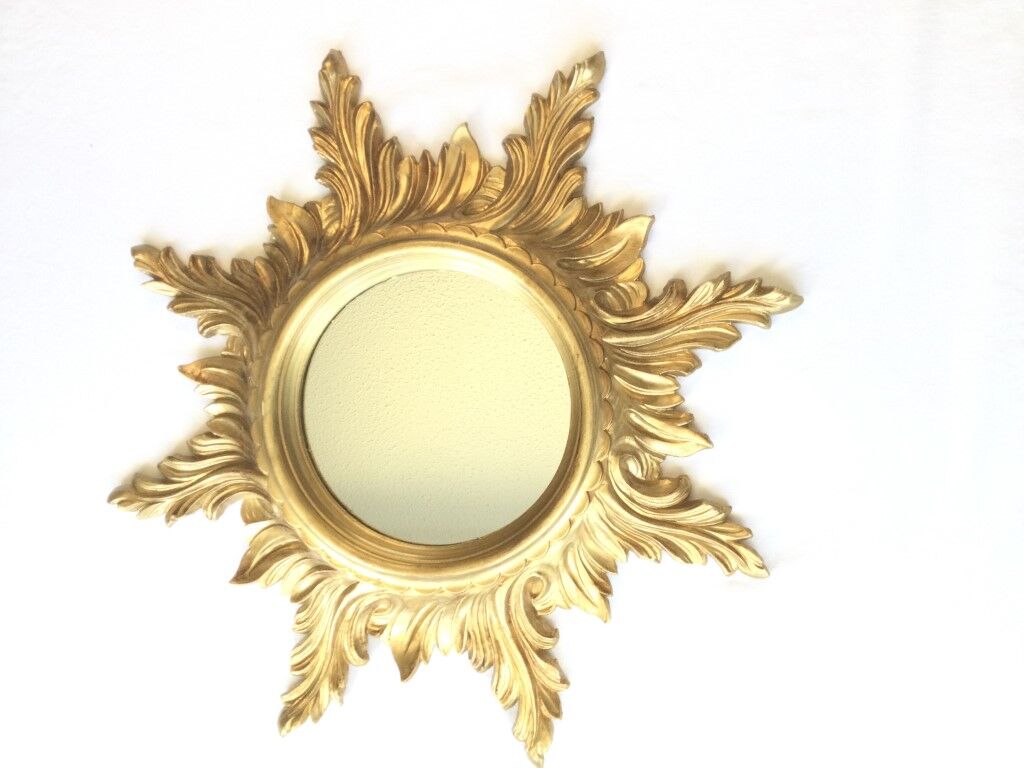 Italian sunburst mirror