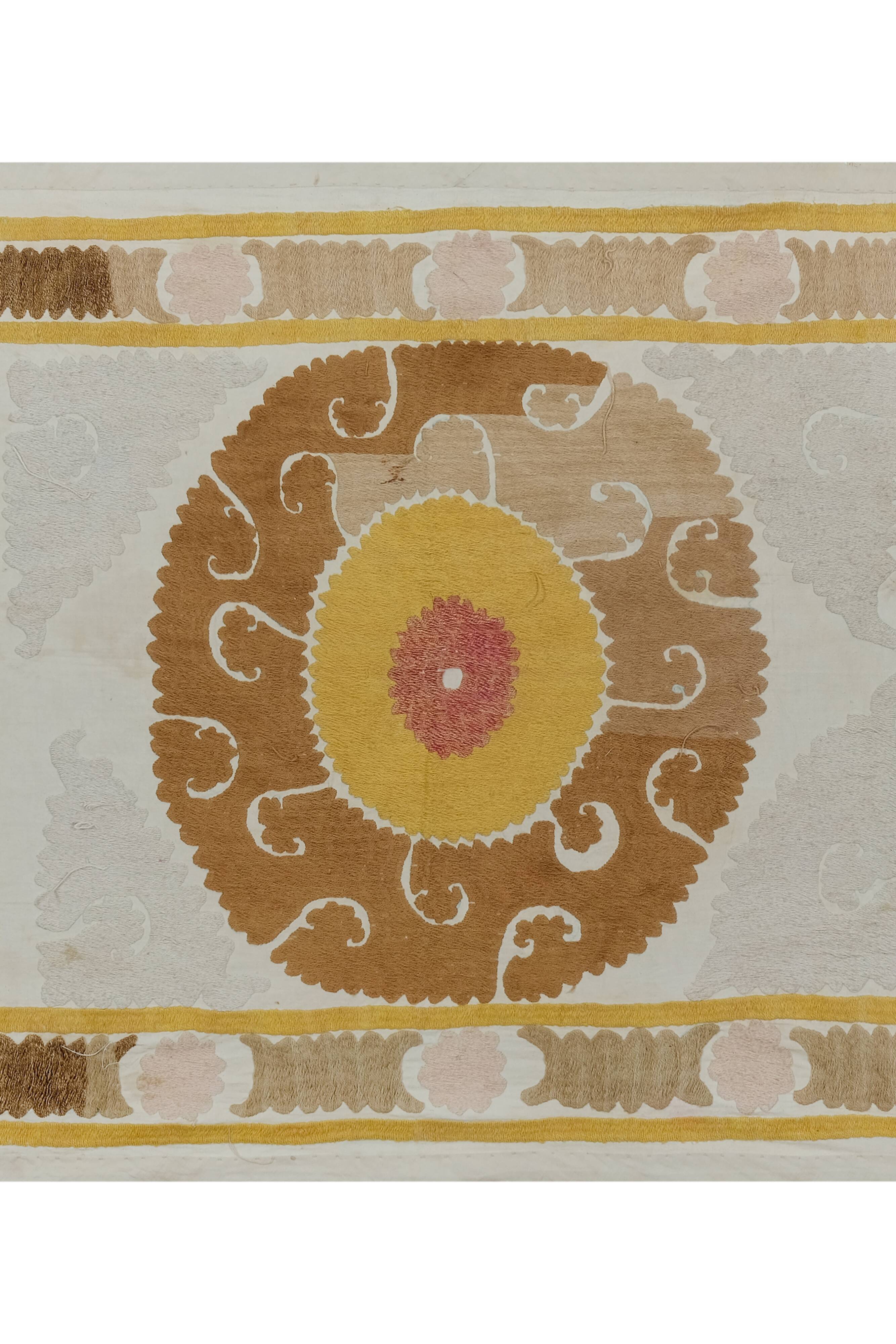 Hand knotted rug, vintage Turkish rug 68x105 cm