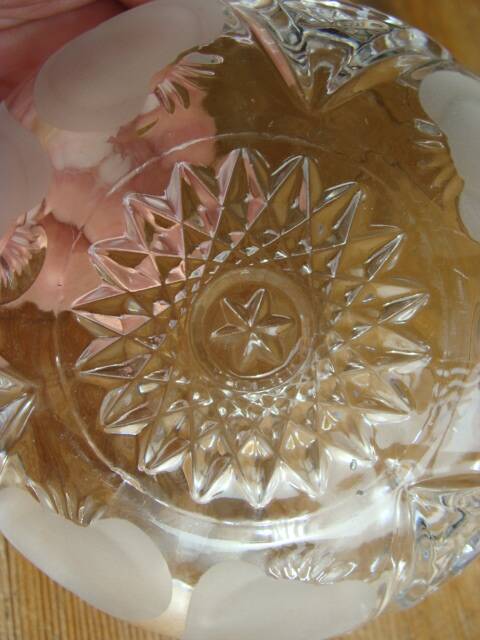 Vintage crystal candy box