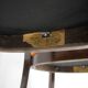1950s Set of Four Restored Dining Chairs, Czechoslovakia