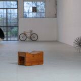 Palle Stool in Pine, Sweden, 70s