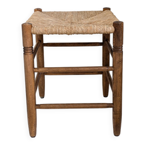 Tabouret milieu du siècle - rustique