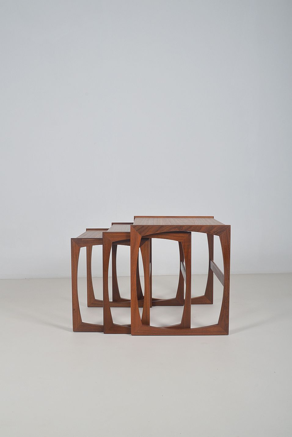 Set of nesting tables designed by R. Bennett for G Plan, 1960s