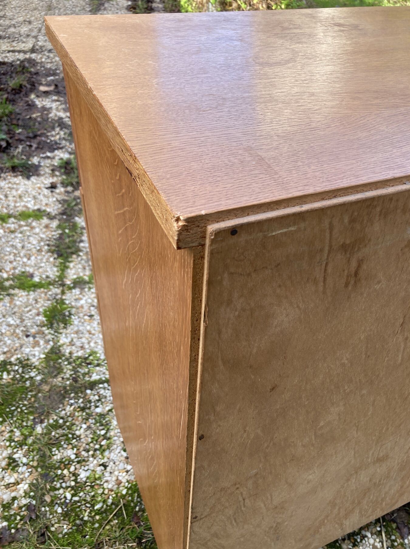 Commode pieds compas vintage
