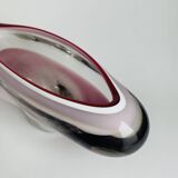 Glass  bowl Chribska Sklarna, Czechoslovakia, 1960s