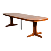 Table à manger en teck 4 rallonges